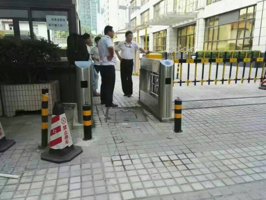小區(qū)無刷擺閘上海案例